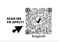 Use this QR Code to see the English form and apply for YWCA Youth Programs.