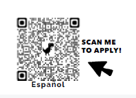 Use this QR Code to see the Spanish form and apply for YWCA Youth Programs.