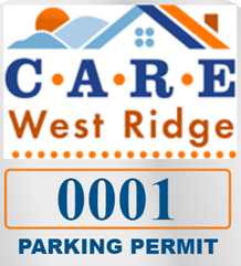 CARE West Ridge Parking Permit Image.